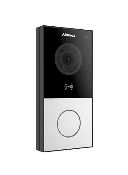 AkuvoxE12WSinglebuttonvideodoorphonerightAkuvoxCanada.webp