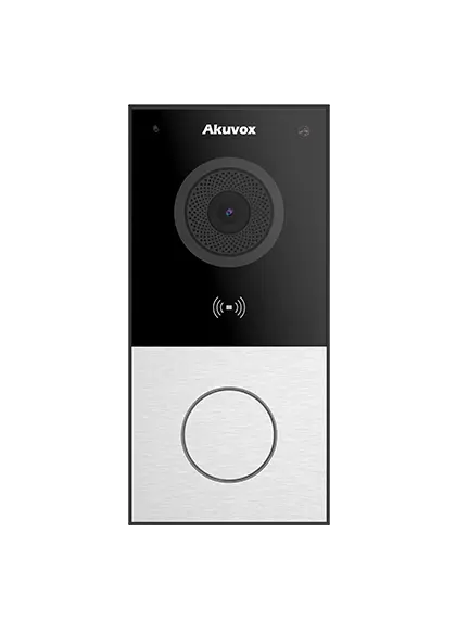 AkuvoxE12WSinglebuttonvideodoorphonefrontAkuvoxCanada.webp