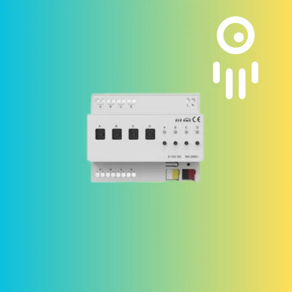 AKB-KNX 4-channel 0-10V Dimming Module