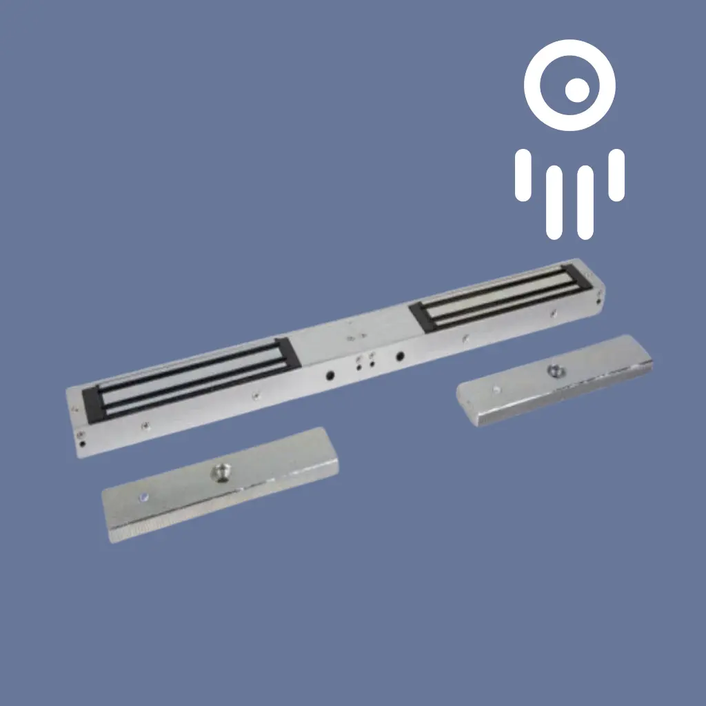 CAM-CX-92S-12 1200 lbs Surface Mount Double Door Magnetic Lock