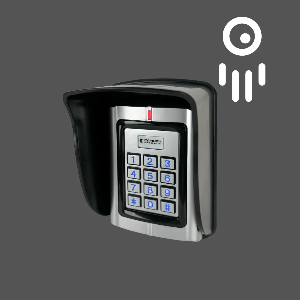 Camden CAM-CM-550SK - Surface Mount Keypads, (2) Form 'C' Relays, 12/24VDC