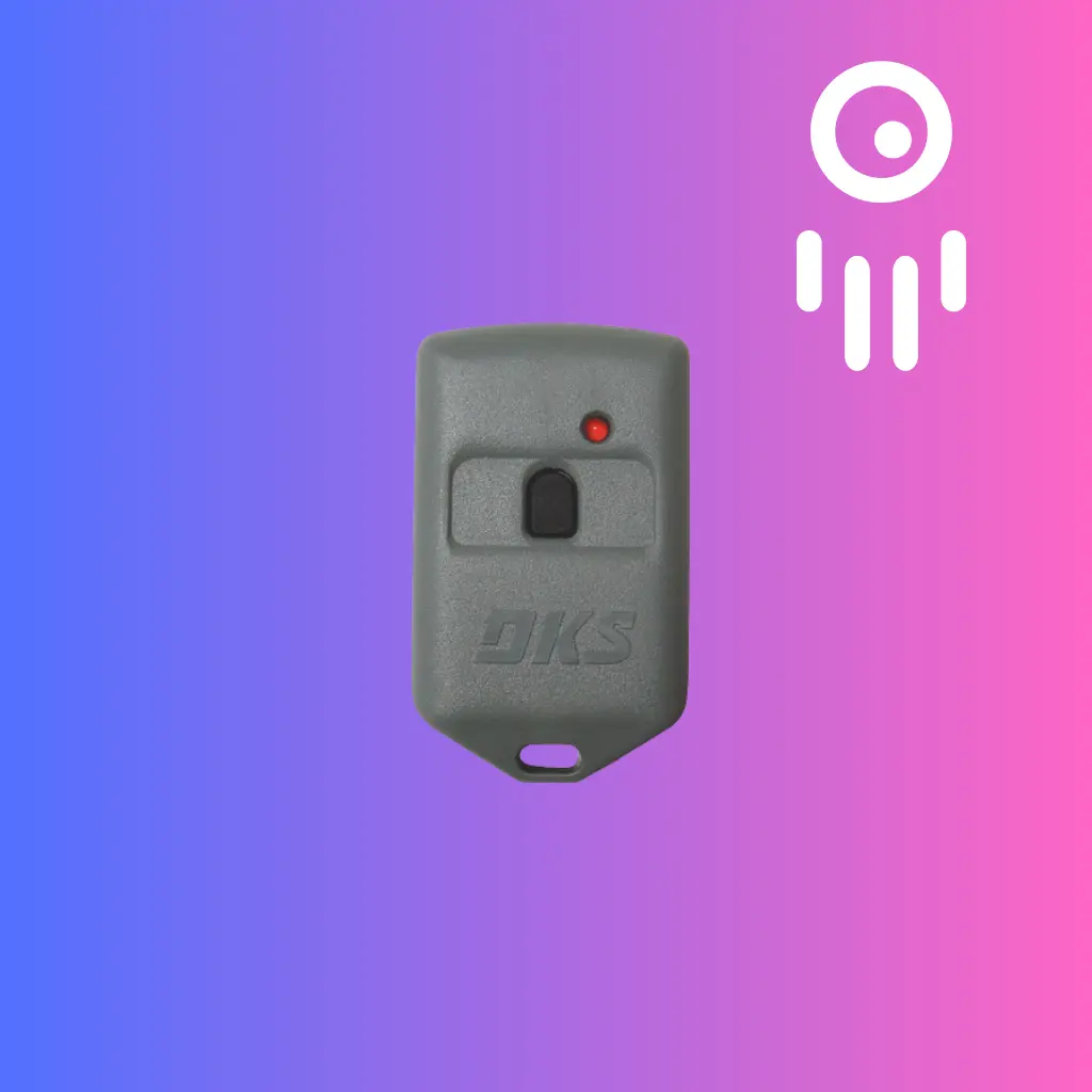 DoorKing DKS-8066-080: Microclick Transmitter, 1-Button