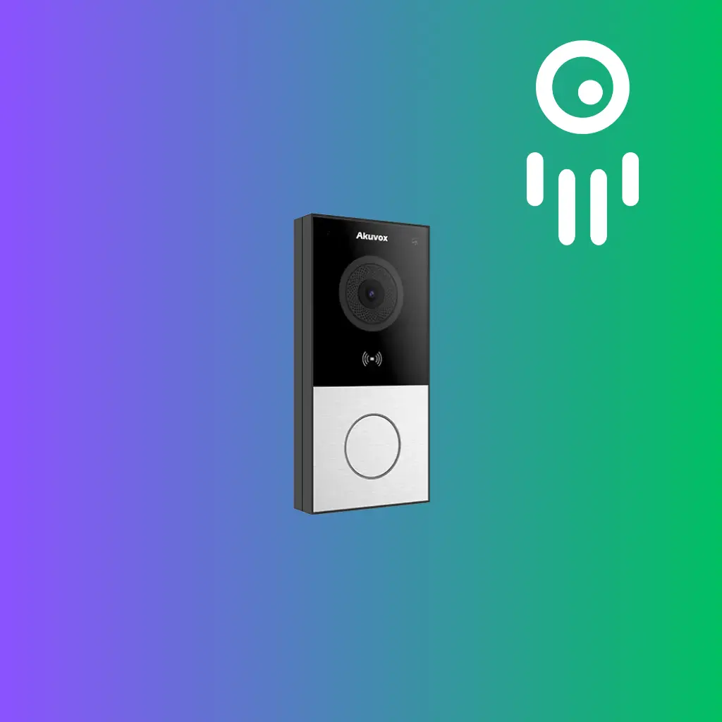 Akuvox E12W: Wi-Fi SIP Video Door Phone with RFID and Single Button 
