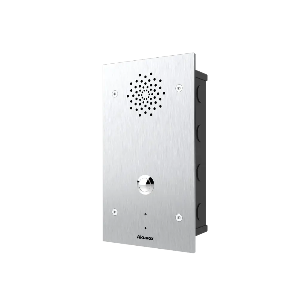 E21A: Weatherproof SIP Emergency Call Station with Panic Button