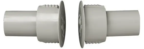 POT-AMS25W AMS-25 Series 3/4" Press Fit Magnetic Contact, 22AWG 24" Lead, White