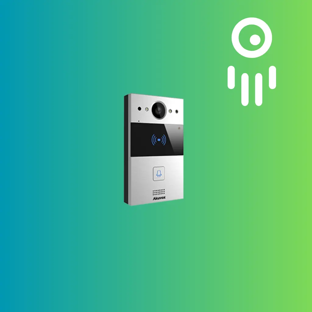 R20A: Compact SIP video doorphone with NFC and superior audio quality