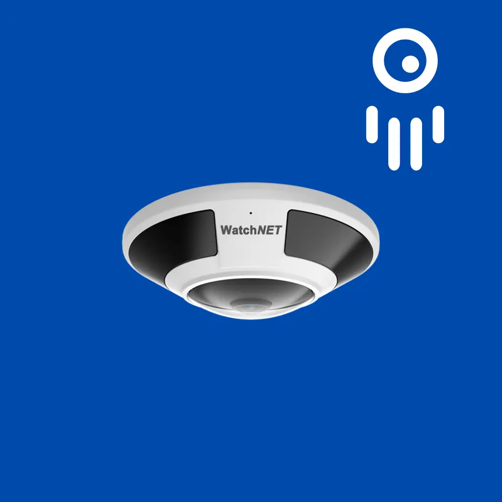 WatchNET WAT-BLS-12MP360: NDAA-Compliant 12MP Fisheye Camera for 360° Coverage