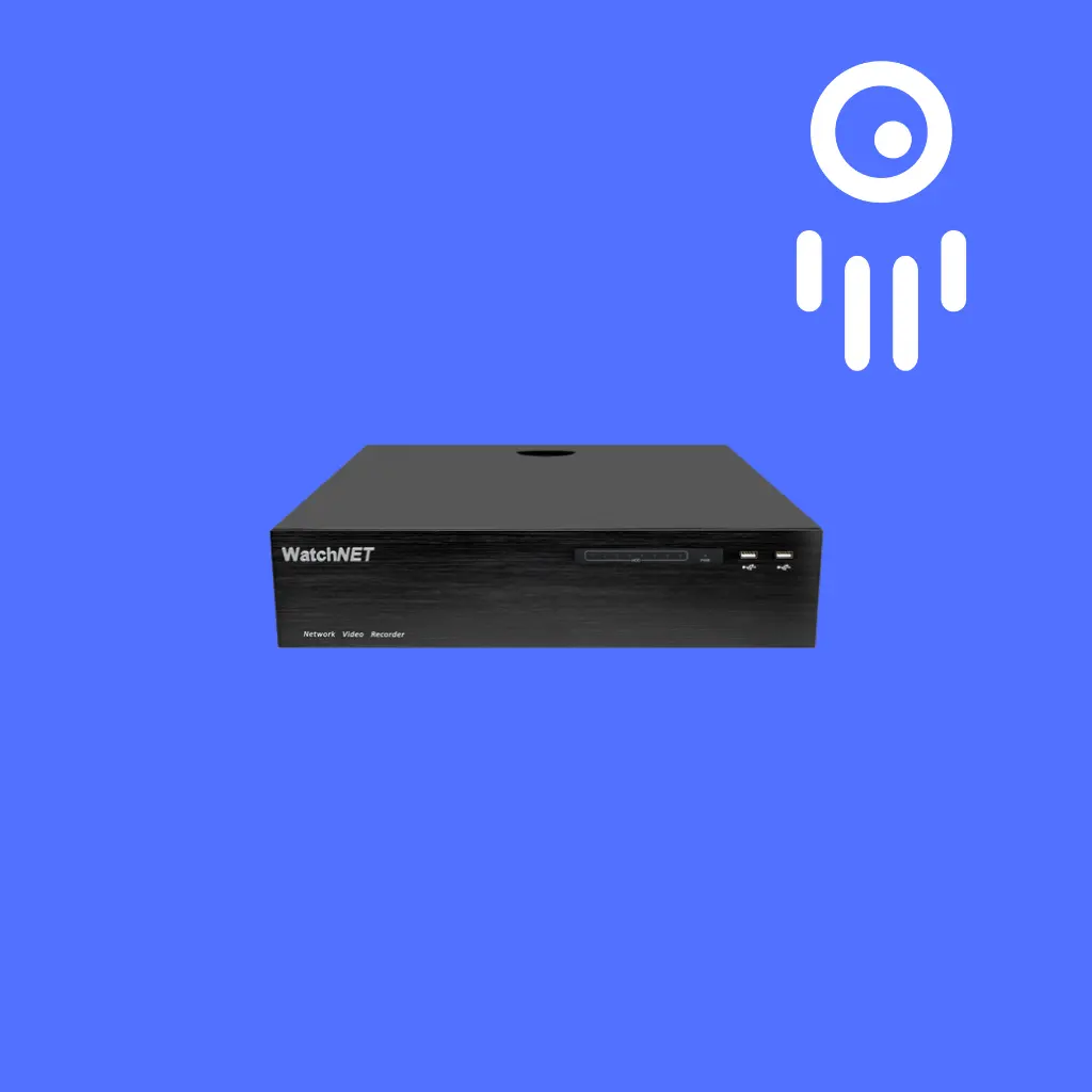 WatchNET WAT-BLS-N32AI8-8T : 32-Channel NDAA Compliant PoE NVR | 8TB HDD