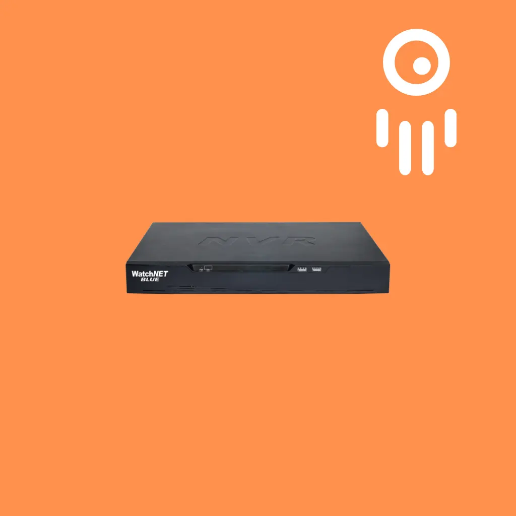 WatchNET WAT-BLS-NVR8POE-12T: 8-Channel PoE NVR with 12TB Storage