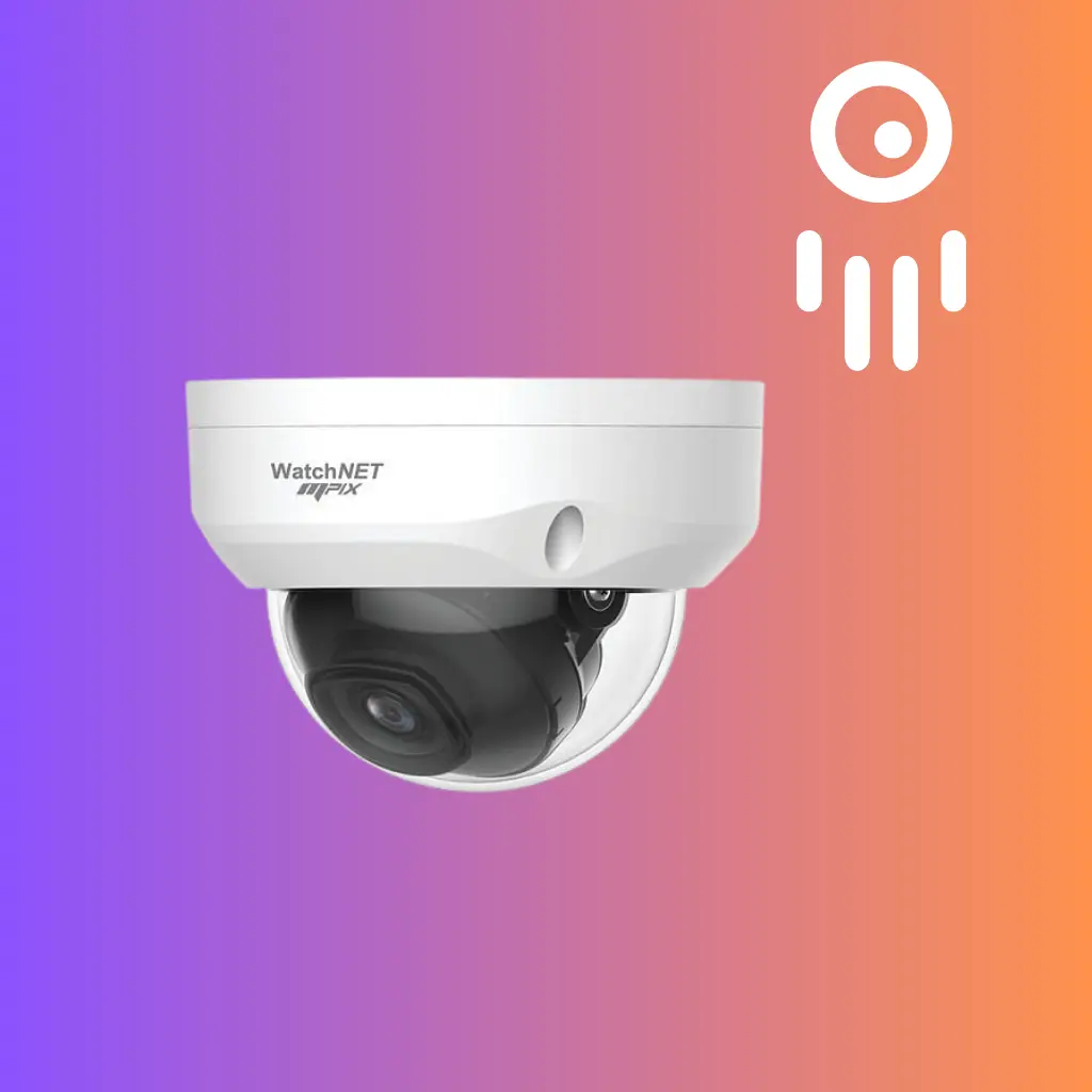 WatchNET WAT-MPIX-50VDF-IR28AI 5MP AI Dome Camera