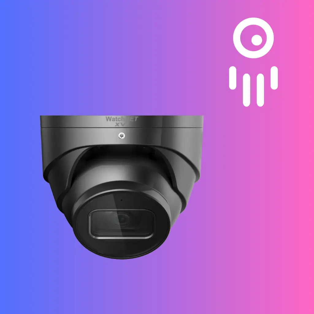 WAT-XVI-50IRBTR3-B | 5 Megapixel Ultra IR Turret Camera from the XVI Series black design