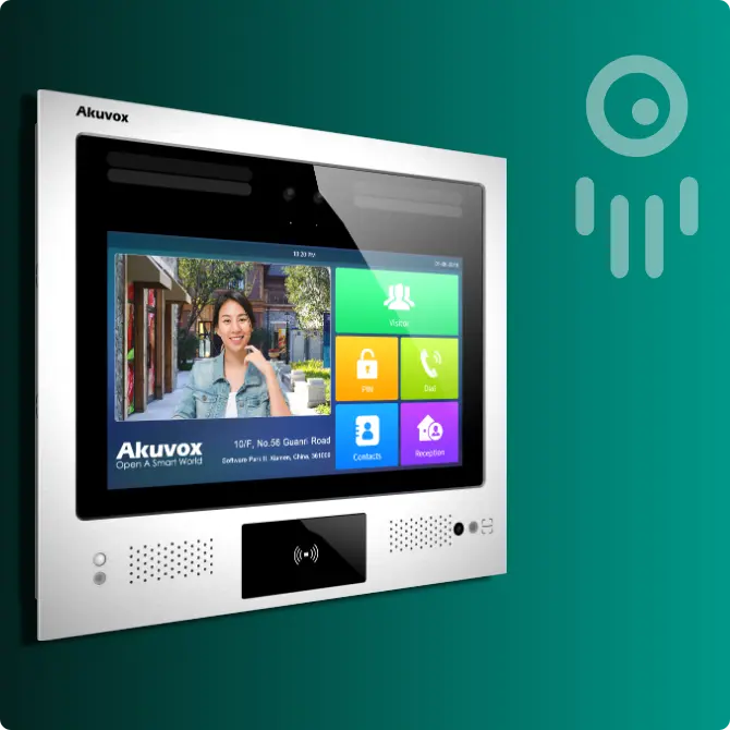 Akuvox X916S : Interphone de sécurité avancé avec écran tactile