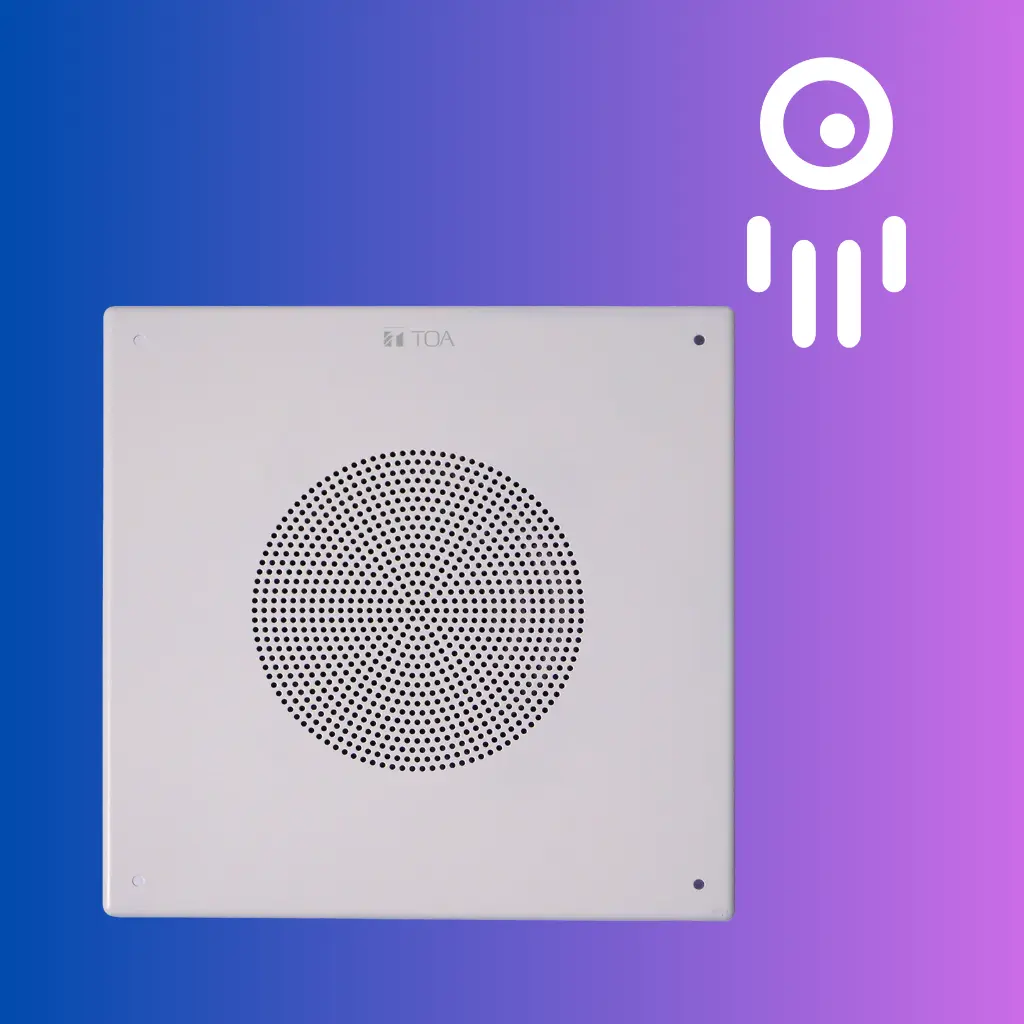 TOA-PC580S  Square Ceiling Speaker