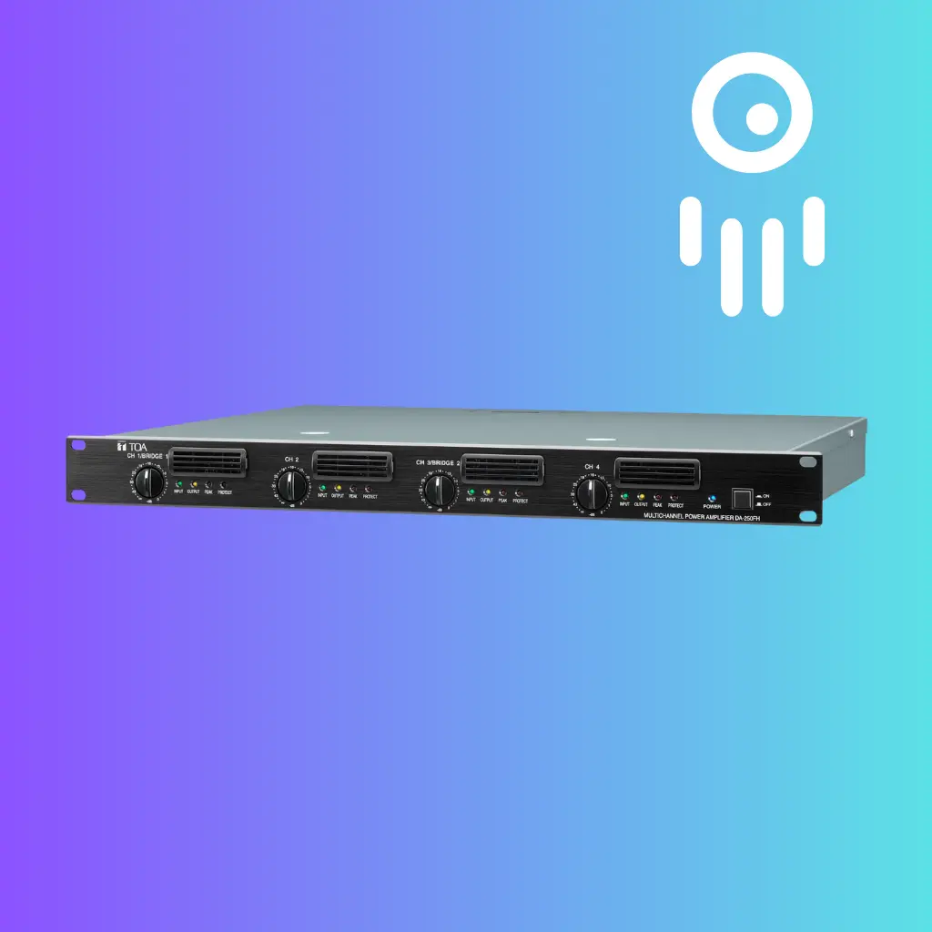 TOA-DA-250FH  Multi-channel Digital Power Amplifier