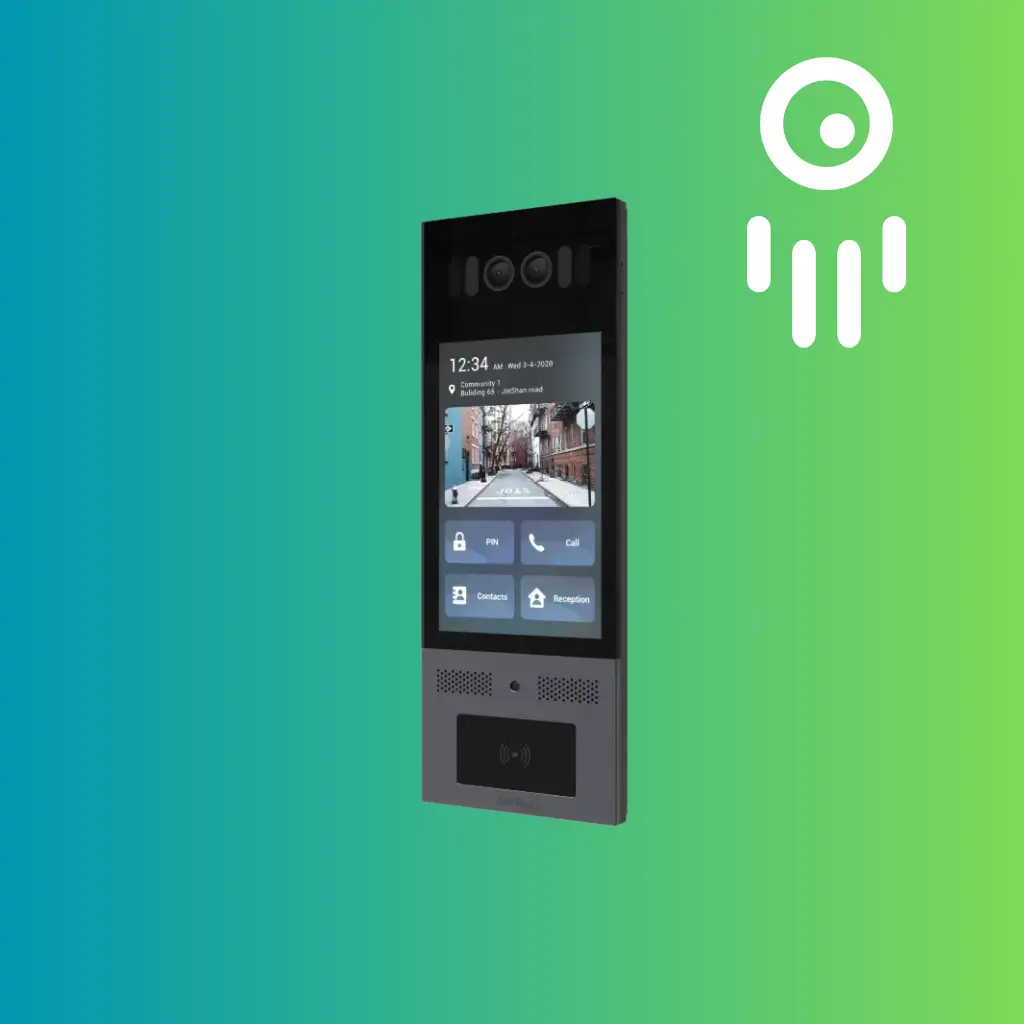 Akuvox X915S - IP Video Intercom - 8" Touchscreen & 2MP Camera - IK10 Anti-Vandal