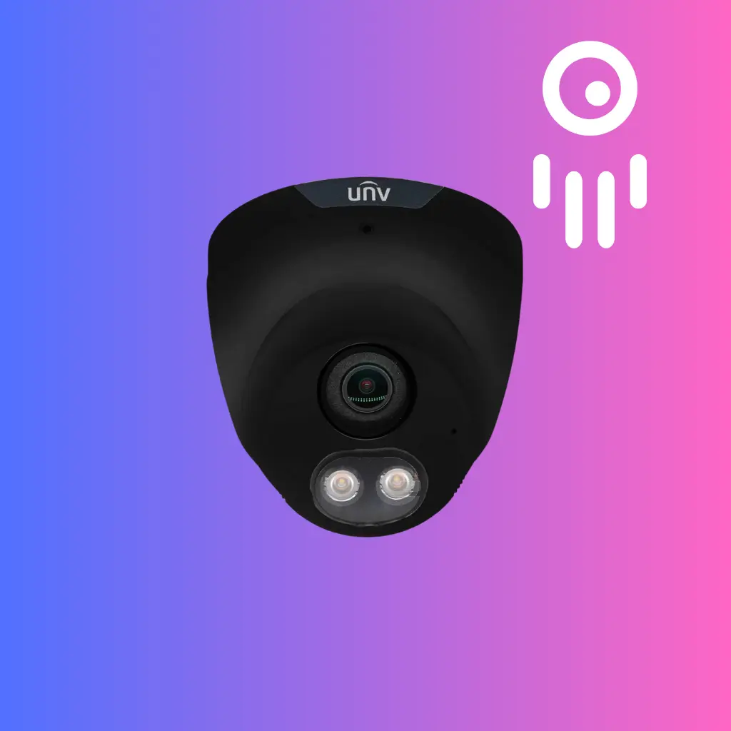 Uniview UNV-IPC3615SE-ADF28KM-WMLI0-BK 5MP Colorhunter
