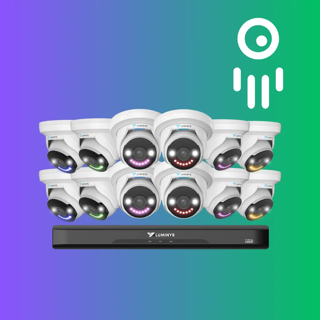 Luminys LUM-K8T-16B2A4 - 16 Channel 8MP LumiLightBand IP Bundle