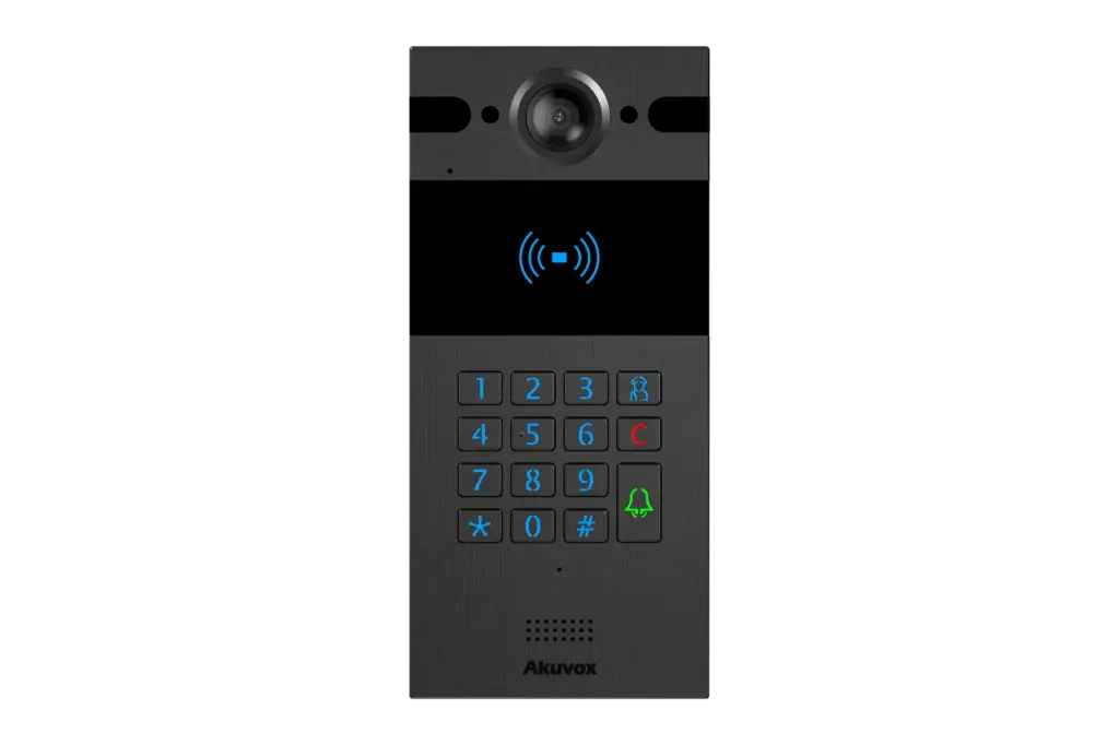 Akuvox R25K - Interphone Vidéo SIP à clavier et lecteur de carte RF