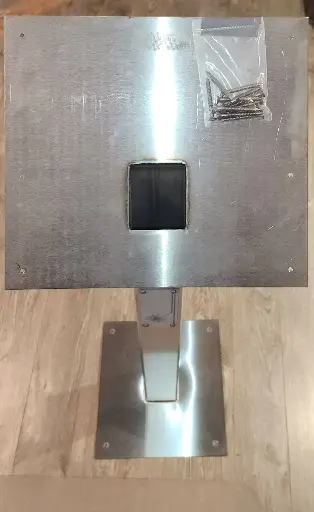 Akuvox AC916 Piédestal/Pedestal Stainless Steel