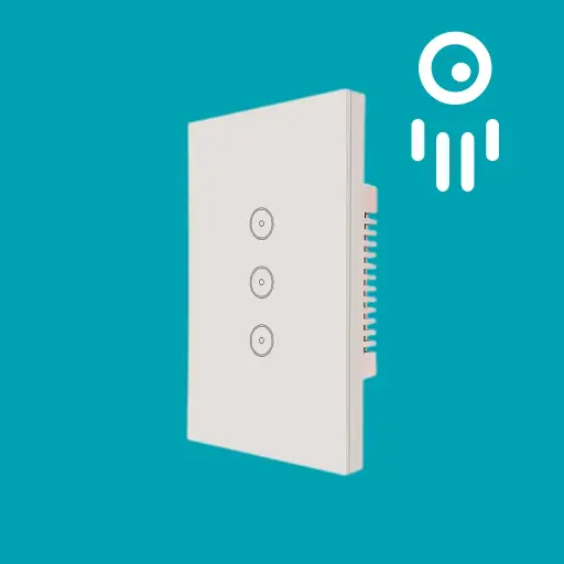 Akubela AKB-3 Gang Zigbee  Touch Switch US