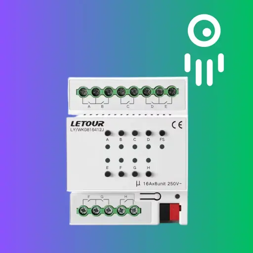 AKB-KNX 4-way Curtain Module