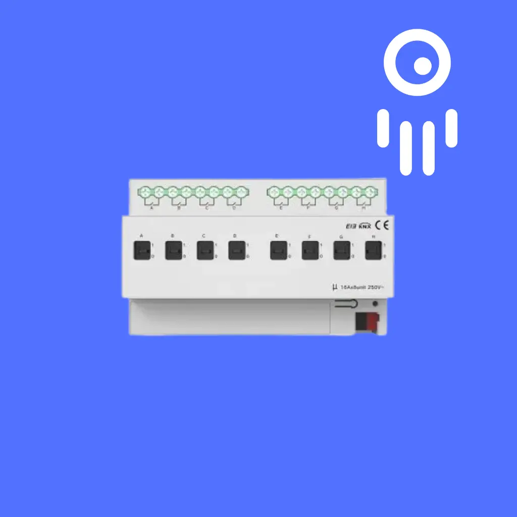 Akubela AKB-KNX 8-way  16A Switch Module