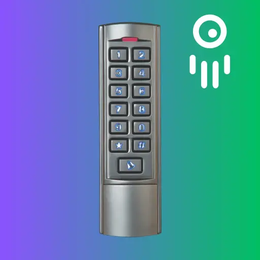 Camden CAM-CM-110SK - Slim Line Surface Mount Vandal Resistant Keypads (1) Form ‘C’ Relay