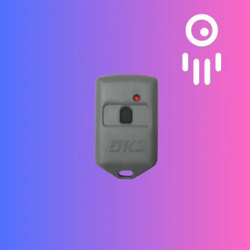 DoorKing DKS-8066-080: Microclick Transmitter, 1-Button