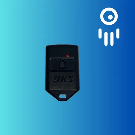 DKS-8069-084 : 1 Button Transmitter w/ HID Tag