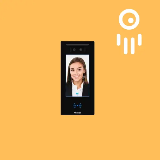 Akuvox E16: Budget-Friendly Facial Recognition Door Phone with Temperature Measurement optional