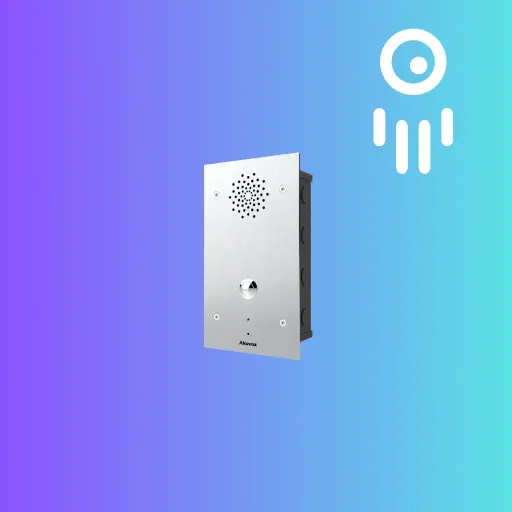 E21A: Weatherproof SIP Emergency Call Station with Panic Button
