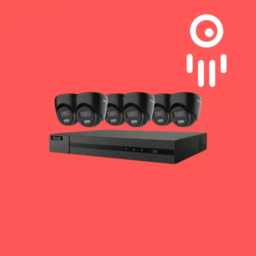 HIK-EKI-K82T46B: Complete 8-Channel 4MP Security System with 4K NVR and 2TB HDD