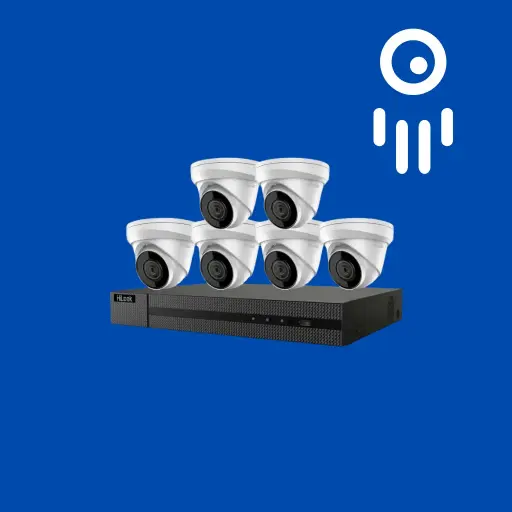 HIK-IK-6288TH-MH/P 8-Channel 4K Security Kit | 8MP Cameras | 2TB HDD