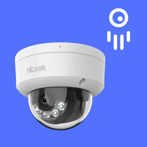 HIK-IPC-D140HA-LU : HiLook 4MP Smart Hybrid Light MD 2.0 Fixed Dome Network Camera