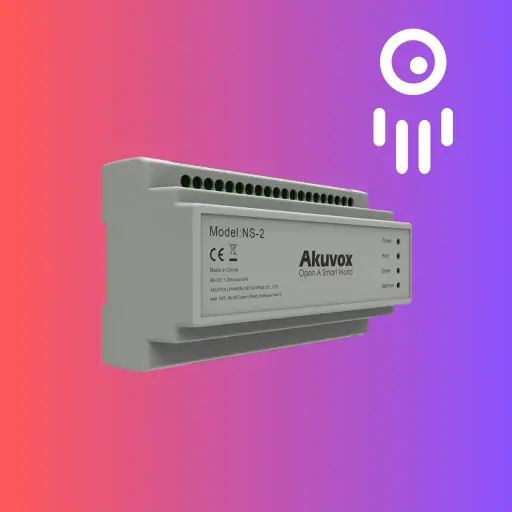Akuvox NS-2: Extend Your Intercom Reach with 2-Wire IP Technology