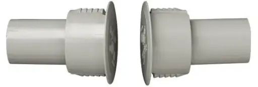 POT-AMS25W AMS-25 Series 3/4" Press Fit Magnetic Contact, 22AWG 24" Lead, White