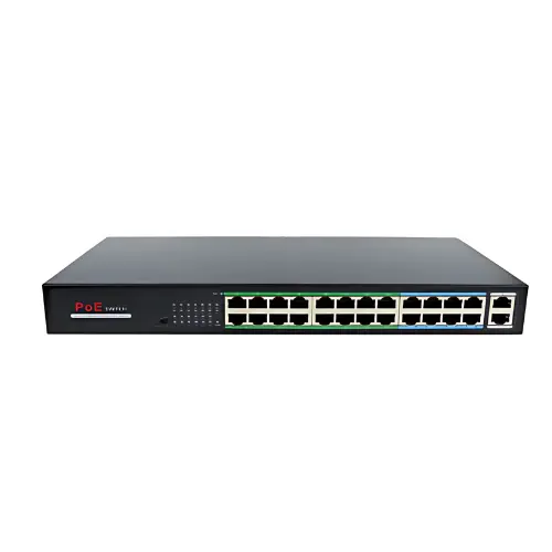 RAD-24POE400GSFP:28-Port PoE Switch - Optimized Connectivity and Power