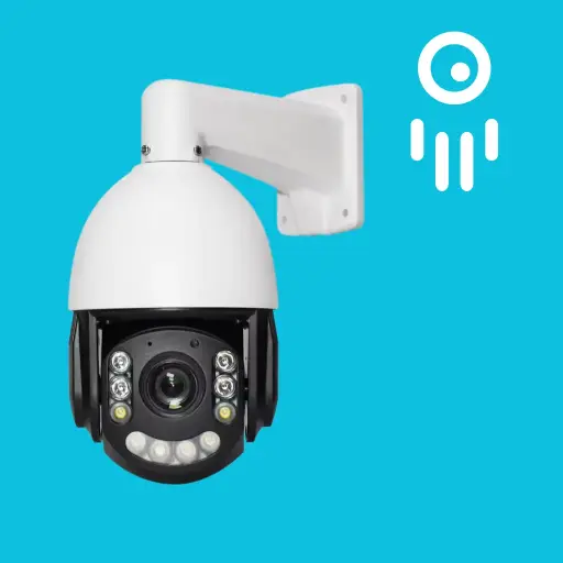Radiance CCTV 8MP 4K PTZ Camera, 20x Zoom, Auto Tracking