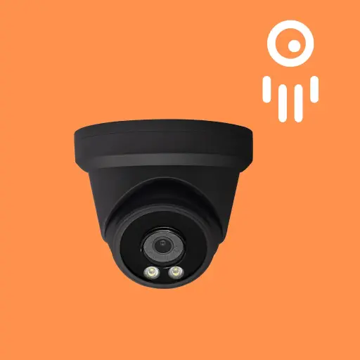 RAD-TC628B Black: 6MP 4K ColorVu IP Security Camera