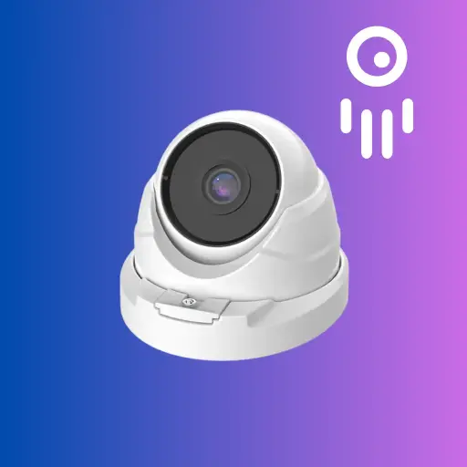 RAD-TV62812: 6MP ColorVu IP Turret Camera with Motorized Zoom