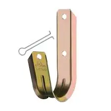 S45-JH64-5 Standard J-Hooks with Retainer Pin (5-Pack, 4")