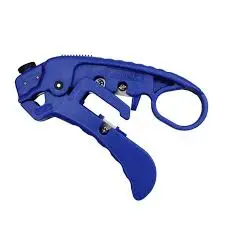 S45-S01BL Adjustable LAN Cable Stripper - Blue