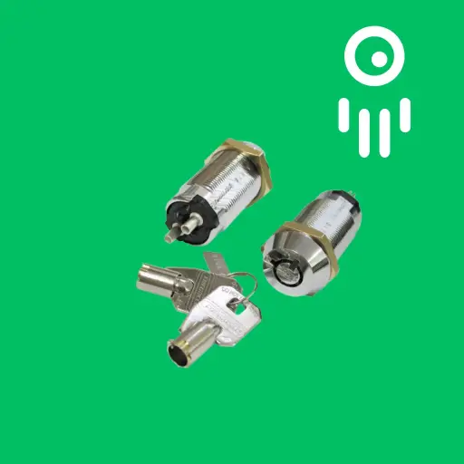 SEC-SS-090-2H1    High-Security Tubular Key Lock, SPST