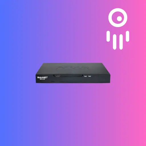 WatchNET WAT-BLS-NVR8POE-8T : Secure 8-Channel NVR with Built-in PoE and 8TB HDD