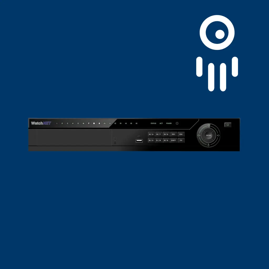 WatchNET WAT-EN-32AI-0T | 32 Channel AI NVR with 4K Display