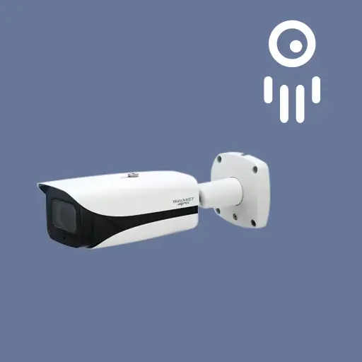 WAT-MPIX-50BILRAI | 5 MP AI Bullet Camera with 7-35mm Motorized Zoom Lens