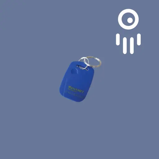 WAT-WAC-HID-WT4 : Long-Range 4-Button Key Fob for Advanced Access Control