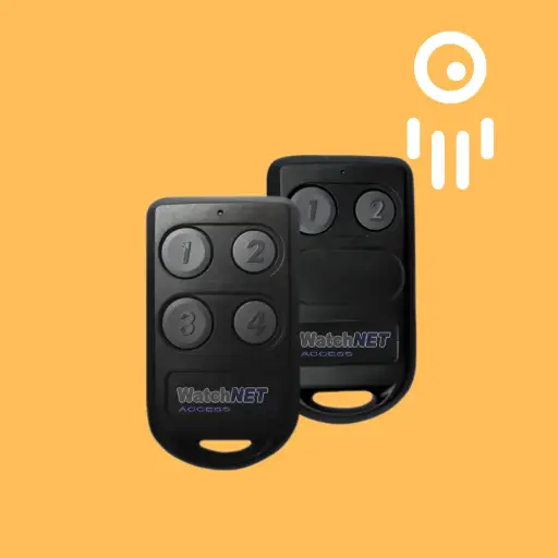 WAT-WAC-HIT-WT2 Long-Range 2-Button Access Control Key Fob with 150ft Range