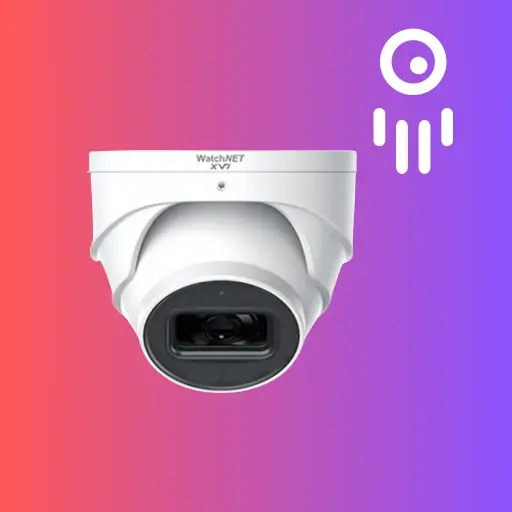 WatchNET WAT-XVI-50IRBTR2 | 5 Megapixel Ultra IR Turret Camera from the XVI Series black design