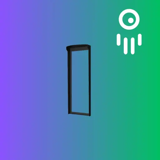 Akuvox S532: Rain Cover Encastré / In-Wall